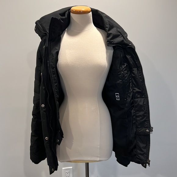 Long Tall Sally winter coat, black, size small - Picture 12 of 16